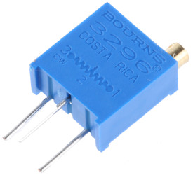 Potencjometr dostrojczy 50Ω THT 0.5W 25 -zwoje Regulacja górna 2,19 mm