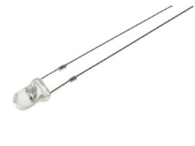 Dioda LED 3mm niebieska clear - (10 SZT) /516