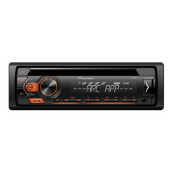 Radio samoch.PIONEERDEH-S120UBA CD+USB AMBER bursztynowe