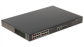 Switch Przemysłowy Poe S4101-16Et2gf-240-C 16-Portowy Sfp Dahua