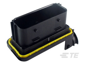 Złącze samochodowe 28-pinowe TE Connectivity 4-rzędowe Żeński AMPSEAL Montaż na panelu Obudowa złącza samochodowego