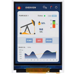 ESP32-S3 Waveshare 2,8" IPS 240x320 262k kolor RTC Wi-Fi BLE IMU karta SD