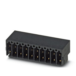 Listwa stykowa PCB 12-pinowe raster: 2.54 mm Prosty 2-rzędowe Phoenix Contact Lutowie 160 V W osłonie