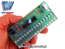 Wskaźnik wysterowania LED sygnału audio