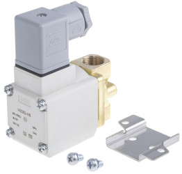 Pneumatyczne zawory elektromagnetyczne SMC 2/2 G 3/8 230V ac 2 portowy 3/8in