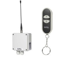 ZSZ-RWS211J Radiowy wyłacznik sieciowy jednokanałowy + pilot dwuprzyciskowy