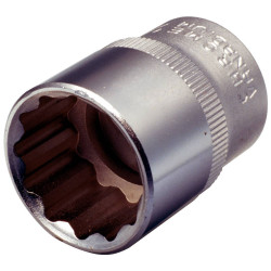 KS Tools 911.1573 1/2" 12 Point Socket, 13mm