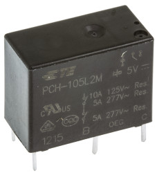 Przekaźnik monostabilny, SPNO, 5V dc, -40 → +85°C, montaż PCB, TE Connectivity
