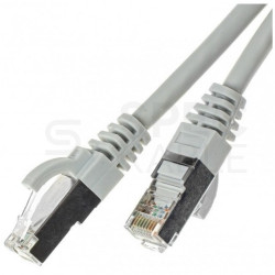Patchcord FTP kat.6 kabel sieciowy LAN 2x RJ45 linka szary 2m ATEL