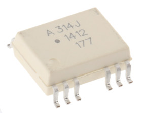 Transoptor HCPL-314J-000E z tranzystorem 2-kanałowy DC SOIC 16 Broadcom