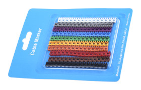 Oznaczniki kabli Przypinany RS PRO ilość 150