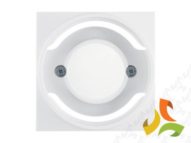 BERKER B.KWADRAT Płytka czołowa do sygnalizatora świetlnego E14 biały połysk 5311988989 HAGER