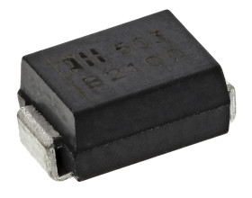 Dioda DO-214AA (SMB) 2A Montaż powierzchniowy 100V Bariera Schottky'ego Pojedyncza Prostownik Schottky'ego B2100-13-F