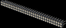 006-2-064-D-B1STF-XS0 Precision socket strip 2.54 mm, 2 rows, 64-pin