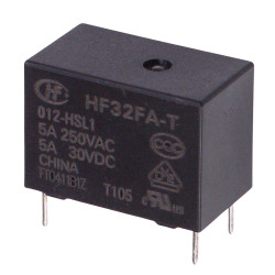 12V Subminiature PCB Power Relay 5A SPNO HF32FA/012-HSL1