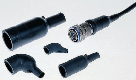 Czarny, materiał: Elastomer odporny na płyny,TE Connectivity