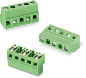 Klucz polaryzacyjny 4 -pinowe raster 10mm Montaż na płytce drukowanej Męski Wurth Elektronik