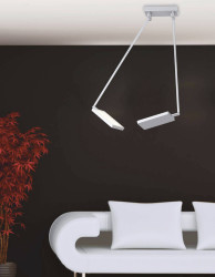 ECO-Light LED-BOOK-PL-GR LED-BOOK-PL-GR Lampa sufitowa LED LED 34 W szary