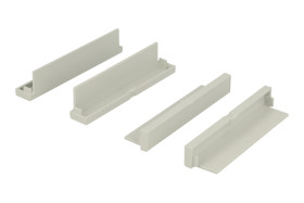 Maskownica; ZD5TCJ ABS V0; ABS; jasnoszary; Kradex; RoHS; UL94-V0