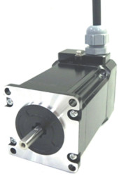 Silnik krokowy 24 V 1.0Nm 1.8° średnica wału: 6.35mm Sanyo Denki żyły: 4