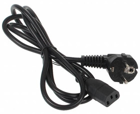 Kabel zasilający CEE-77/IEC-C13 1.4m