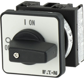 Load-break switch, rotary actuator, 2 pole, 20 A, (W x H x D) 48 x 48 x 76 mm, flush mounting, 088709