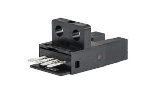 Czujniki fotoelektryczne widełkowy Omron PNP zakres 5 mm Podczerwona dioda LED