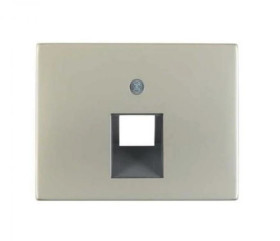 K.5 Element centralny do gniazda UAE RJ11 RJ12 RJ45 kat.3, 5e, 6 45st stal szlachetna nierdzewna 14077004