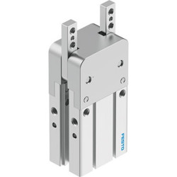 Chwytak pneumatyczny, palce: 2, Podwójna, Promieniowy, 8 barów