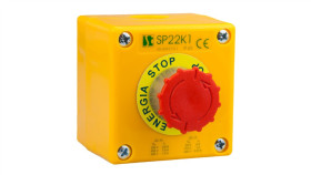 Kaseta Sterownicza K1 Z Przyciskiem Stop I Blokadą Sp22k1/05-1