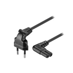 Kabel zasil. sieciowy 2m kąt. SN15kab:CEE7/16wt:IECC7