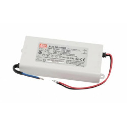 Zasilacz led Mean Well PCD-60-1400b ip42 1400mA 25-43V 60,2W stałoprądowy ściemnialny
