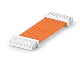 Kabel przewód-płytka, 300 V, raster: 2.5mm, 300mm, Pomarańczowy