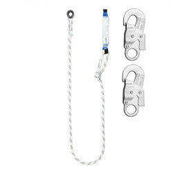 Amortyzator z linką regulowaną LB100 i zatrzaśnikami 2 x AZ002 - 2 m