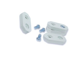 Uchwyt ścienny; FP12017; ABS; jasnoszary; Fibox; RoHS