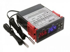 Podwójny regulator temperatury 24V DC; NTC