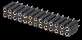 Socket - 13-pin, straight, 2.54 pitch, H: 7.0 mm