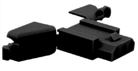 Obudowa złącza 3-pinowe -rzędowe Souriau Sunbank by Eaton Żeński Montaż na kablu SMS Złącze PCB do szybkich połączeń