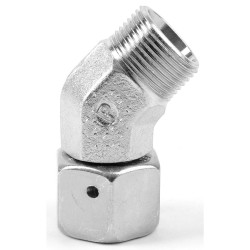 Złączka hydrauliczna, Złacze A: 24° stożkowe męskie, Złacze B: 24° stożkowe męskie