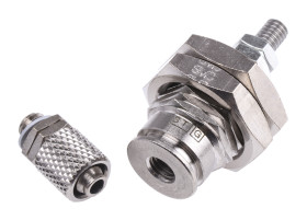 Siłownik pneumatyczny z tłoczyskiem skok: 5mm SMC Ø 10mm jednostronnego działania Action 32.5mm CJPB10-5H6 M5 x 0,8