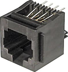 złącze żeńskie do wbudowania pionowego RJ12 ASSMANN WSW A-20141 Ilość styków: 6P6C 1 szt.