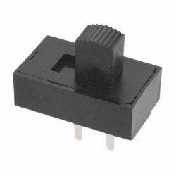 C & K Switches S201031MS02Q Slide Switch S Series Przełącznik suwakowy 125 V/AC, 125 V/DC 6 A 2 x wył/wł 1 szt. towar pa