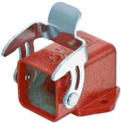 Surface mount housing, size 3A, zinc die casting, longitudinal bow locking, IP44/IP65/IP67, 09200030804