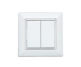 Bezprzewodowy przycisk ścienny Bluetooth Yesly 2 lub 4 kanałowy biały 013.B9