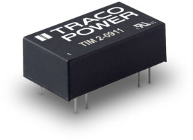 TracoPower TIM 2-4819 Przetwornica DC/DC, do PCB TIM 2-4819, 2 W, 3.3 V/DC, 222 mA, 1 szt.