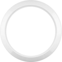 Berker 1930 Ramka pojedyncza z wycięciem do elementów centralnych Twinpoint biały 138199