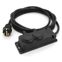 Przedłużacz budowlany 2-gniazdowy 16A 230V H05RR-F 3*1,5 20M 1OW16202