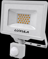LX400225 LED floodlight, 20 W, 4000 K, 2000 lm, white, IP65, ... , sensor