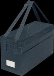 67230089 Laptop/notebook bag, hot desking, 16", with lid, grey