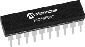 Mikrokontroler Microchip PIC16F687-I/P PIC16F687 PDIP 20-pinowy Otwór przelotowy PIC 3.5kB 8 bit 32 MHz, 128 bit RAM